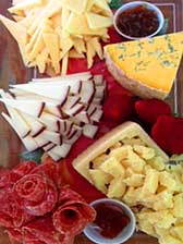 Artisanal cheeses from all over the world.